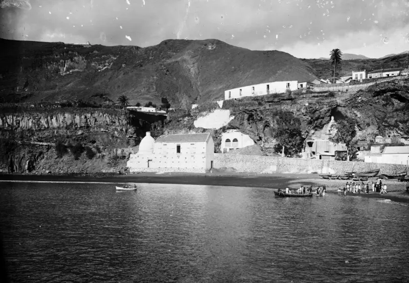 Vista parcial de Santa Cruz de La Palma